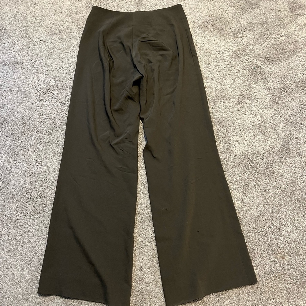 Donna Karan size 6 100% wool wide leg pants - Picture 8 of 13